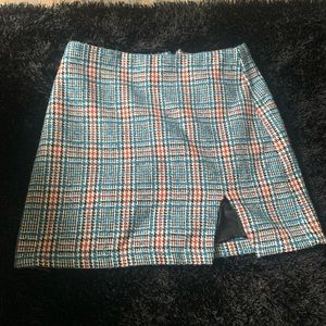Forever 21 checkered skirt